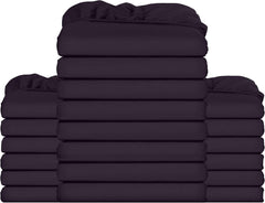 Utopia Bedding Fitted Sheet Double, Grey - Deep Pocket 14 Inch (35 Cm) - Easy Care - OEKO-TEX Certified - Soft Brushed Microfibre Fabric - Shrinkage and Fade Resistant - Bottom Sheet