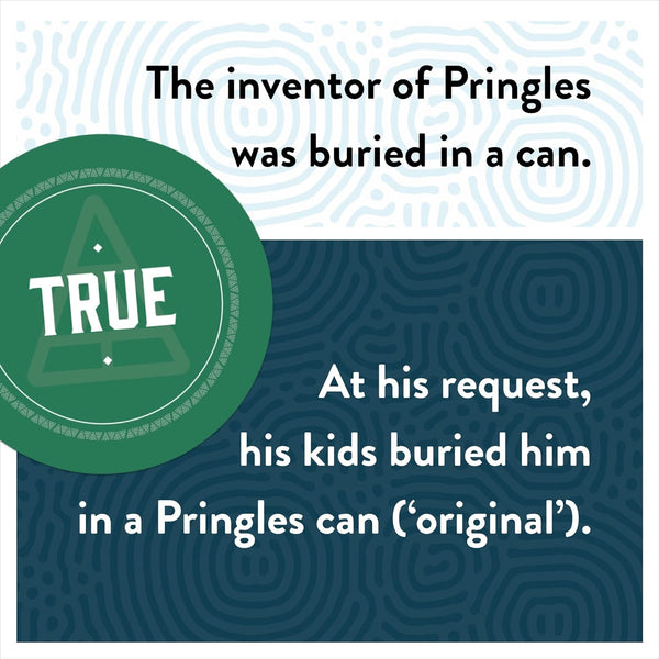 Original Edition | True or False Trivia Game | Fun Adults & Kids Family Card Game | Stocking Filler | Party Games for Birthday | Travel Games | Gift for Boys and Girls