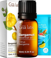 Gya Labs Rose Essential Oils for Skin - 100% Pure Natural Rose Oil for Face, Hair, Diffuser, Perfume & Candle Making Scent Aromatherapy (10Ml)