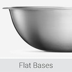 Stainless Steel Mixing Bowls Set for Kitchen, Dishwasher Safe Nesting Bowls for Cooking, Baking, Meal Prepping-6pcs set