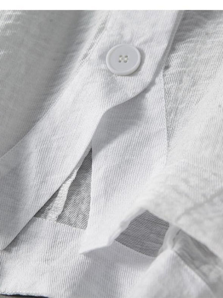 Women's Summer Sheer Lightweight Cropped Cardigan Jacket - V-Neck Button Front Button-Front Closure, Semi-Sheer Suitable for Camisoles & Dresses, Office Layering Piece, Machine Washable V-Neck Blouse Style Cardigan