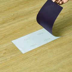 Self Adhesive Vinyl Flooring, Floor Planks with Wood Effect, 36pcs Waterproof PVC Floor Tiles for Bathroom Kitchen and All Flat Floor, Stick On Floor Tiles, 91.5x15.2cm 5m²