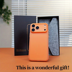Phone Case - Sleek Case for Iphone 17 Pro Max with Matte Texture And Heat Dissipation Features, High-Quality Protective with Complete Lens Coverage, Drop-Resistant Design for Both Men And Women, Minimalist Phone Case