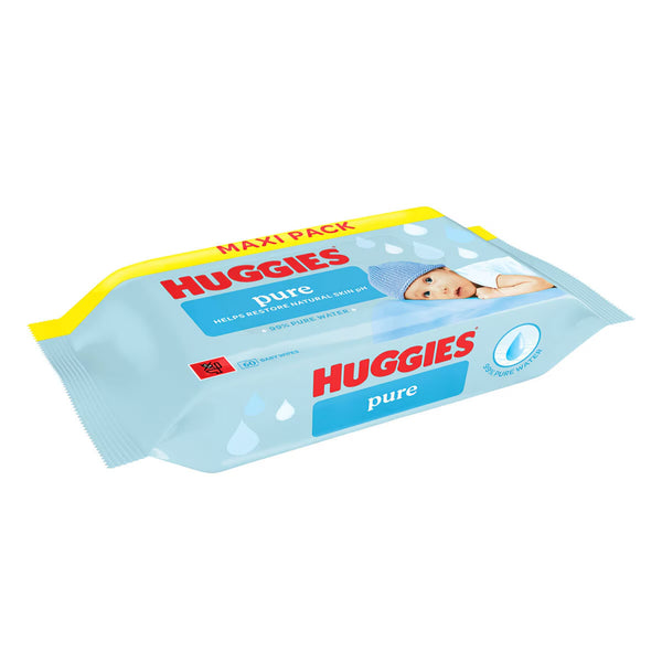 Huggies Plastic Free Baby Wipes, 12 X 60 Wipes
