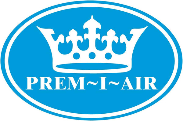Prem-I-Air Portable Electric Powerful Oscillating Cooling Desk Fan with 3 Airflow Speed Settings, Adjustable Tilt and Quiet Operation for Use in Homes and Offices Black 12 Inch