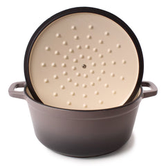 Berghoff Neo Cast Iron round Stockpot, 20Cm/2.8L in 3 Colours