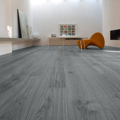 7/21/36pcs Grey Wood Effect Wall Panels Self-adhesive Floor Planks, 1/3/5m² PVC Flooring Vinyl Floorboard Floor Tiles for Living Room, Bedroom, Kitchen