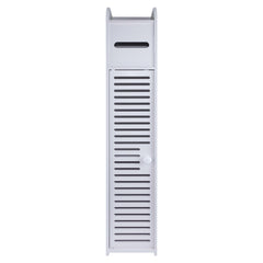 Bathroom Floor Storage Cabinet PVC Storage Unit Bathroom Cabinets Corner Organizer Cupboard for Bathroom Living Room Kitchen Toilet