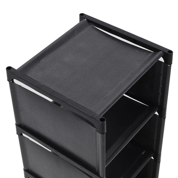 6/ 7/ 8 Tiers Metal Shoe Rack, Vertical Tall Narrow Shoe Rack Sturdy Free Standing Metal Shoe Shelf Storage Organizer, Multifunctional Shoe Cabinet, Space-saving Shoe Stand, Large Capacity Footwear Holder Corner Shoe Storage Rack for Closet Bedroom Entryw