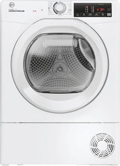 Hoover H-DRY 350 HREC9TE 9KG Condenser Freestanding Aquavision Tumble Dryer with inside Water Container - B Energy Rating - Digital Display - Start Delay - 14 Programmes - H 850 X W 600 X D 595 (MM)