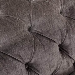 Allington 3 Seater Grey Fabric Chesterfield Sofa