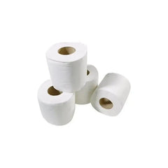 45 X Quilted White 3 Ply Toilet Paper - Pack of 9 Toilet Tissue (5 x 9 Pack) Disposable Wipes