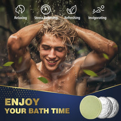 Gifts for Men: Shower Steamers Aromatherapy Men Birthday Gifts, Self Care Bath Bombs SPA Stress Relief, Gifts for Valentines, Thanksgiving, Christmas, Advent Calendar 2025 (8 Pack)