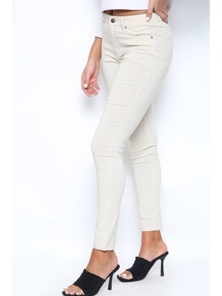 MYT Womens Chino Trousers Ladies Skinny Fit Super Stretch Office Work Casual Chinos Waist Size UK 6-18