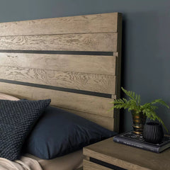 Bentley Designs Tivoli Weathered Oak Bed Frame, Double