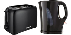 Daewoo Essentials 1.7L Fast Boil Electric Kettle – White Plastic Cordless Jug with Auto Shut-Off & Boil-Dry Protection, Compact, Easy to Use & Clean