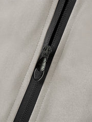 Men'S Casual Bomber Jacket | Spring-Autumn, Non-Stretch, Baseball Collar, Multiple Pockets, Zipper Closure