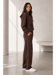 Women'S Soft Touch Tracksuit Set, Zip Up Hooded Jacket & Joggers, Casual 2pcs Lounge Wear Co Ord Outfit, Casual and Sports Wear, Gym Wear Street Wear