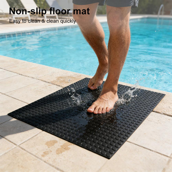1/2/3/4 Square Meters Anti-slip Kitchen Floor Mat, Living Room Floor Mat, Strong Grip Function, Washable and Durable Kitchen Sink Mat, Kitchen Accessories, Bathroom Accessories, Suitable for Family Kitchens, Living Rooms, Garages, Etc., Easter Gift