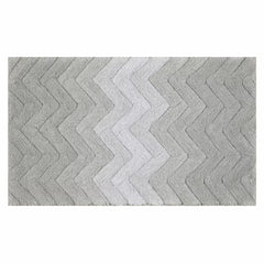 Riviera Home Chevron Grey Ombre Bath Mat, 55 X 91 Cm