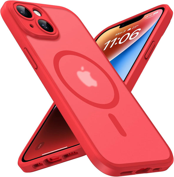 TOCOL Magnetic for Iphone 17 Pro Max Case 6.9-Inch, Compatible with Magsafe, Full Camera Protection, Built-In Magnetic Ring, Drop Protection Shockproof Translucent Matte Phone Cover