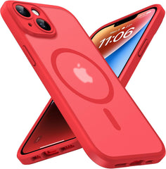 TOCOL Magnetic for Iphone 17 Pro Max Case 6.9-Inch, Compatible with Magsafe, Full Camera Protection, Built-In Magnetic Ring, Drop Protection Shockproof Translucent Matte Phone Cover