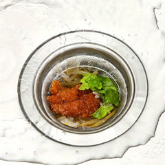 200pcs Kitchen Sink Strainer Bags, Disposable Anti-Clog Elastic Mesh Fits Most Drain Filters