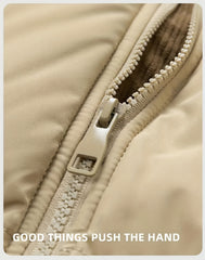 SIJIDOUPick:Men's Winter Hooded Warm Padded Jacket Stylish Trendy Thickened Coat for Autumn/Winter
