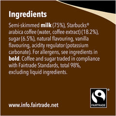 Starbucks Frappuccino Cookies and Cream, 8 X 250Ml