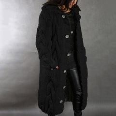 2025 New Fashionable Loose Cardigan for Women in Europe And America, Casual Long Sweater Jacket