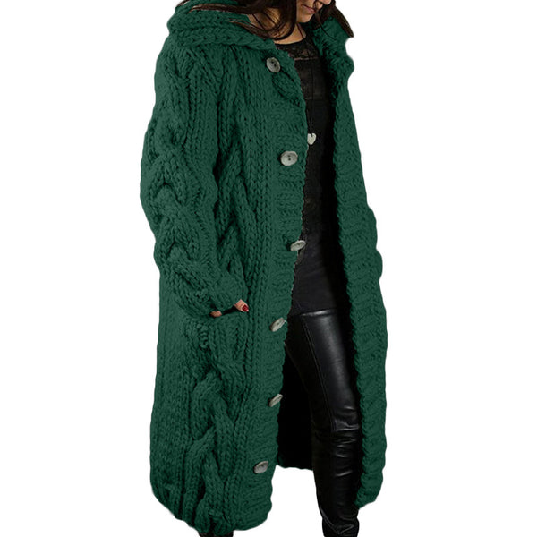2025 New Fashionable Loose Cardigan for Women in Europe And America, Casual Long Sweater Jacket