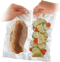 Sousvidetools | Vacuum Sealer Bags | Pack of 100 | 30Cm X 40Cm | Embossed Food Storage | Sous Vide Cooking, Freezing & Microwaving | [SVT-06005]