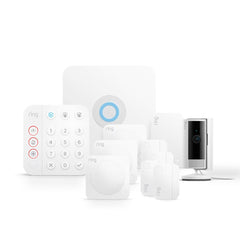 Ring 10 Piece Alarm 2.0 Camera Kit + Indoor Cam
