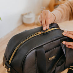 Igloo Luxe Satchel in Black