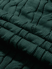 Men's Mature Business Sweater - New Autumn/Winter Lapel Ribbed Knitwear, Fashionable Solid Color Pullover, Suitable for Layering and Wearing Over Clothes