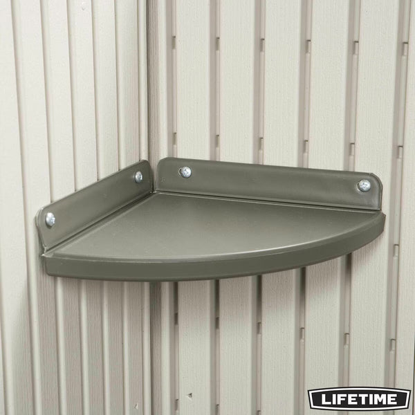 Lifetime Corner Shelf Accessory Kit (2 Pack) - Model 0110