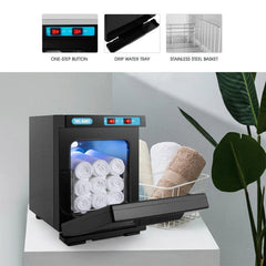 5L Hot Towel Warmer, Hot Towel Cabinet, Disinfection Towel Warmer, 176°F Professional Sterilizer Box, for Massage Salon, Bathroom, Spa, Home, Office, Gym, Barber, Beauty