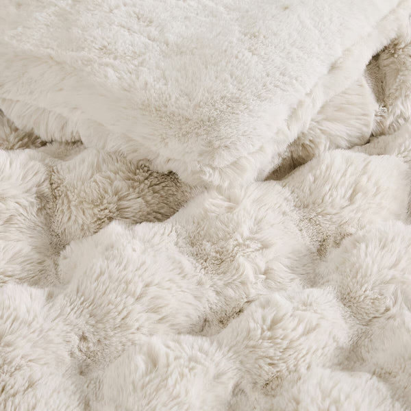 FRYE Faux Fur 3 Piece Comforter Set, in 2 Colours
