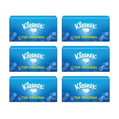 Pack of 6 - Kleenex Original Facial Tissue Box 70's