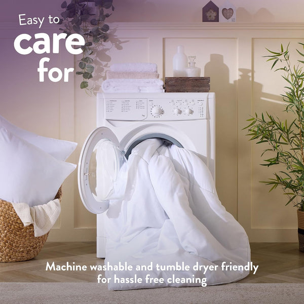 Slumberdown Warm Winter Nights Double Duvet 13.5 Tog - Thick & Cosy Quilt for Cold Weather | Soft Touch Cover, Non-Allergenic, Machine Washable, Uk-Made Bedding (200 X 200Cm)
