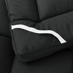 1200 GSM Microfiber Mattress Topper, 10.16 cm Thick, Plush And Fluffy, Suitable for Single, Double, And King Sizes, Featuring Box Stitching, Extra Thick for Halloween And Christmas Presents.