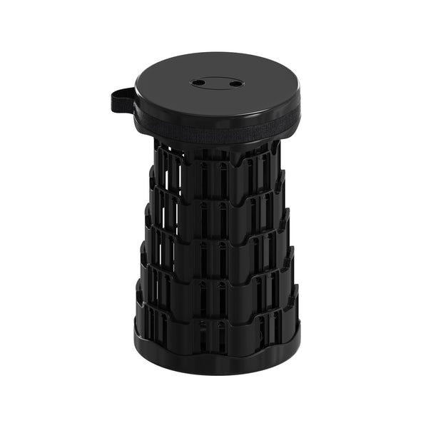 Portable Folding Stool Lightweight Yet More Sturdy with Load Capacity 180KG, Retractable Plastic Foldable Collapsible Stool for Camping Fishing Hiking BBQ Outdoors Indoors Kitchen