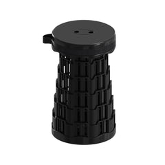 Portable Folding Stool Lightweight Yet More Sturdy with Load Capacity 180KG, Retractable Plastic Foldable Collapsible Stool for Camping Fishing Hiking BBQ Outdoors Indoors Kitchen