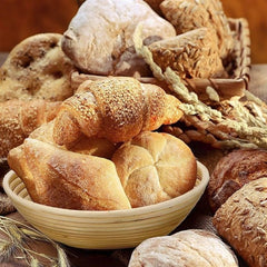 Proofing Basket Round 9.84 Inch, Natural Rattan Bread Proofing Basket with Cloth Liners, Proofing Bread Basket, Bread Making Accessories