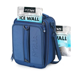 Titan Fridge Cold, Crush Resistant Lunch Pack with 2 Ice Walls