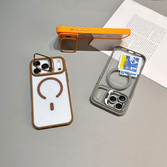 Phone Case: Magnetic Shockproof Phone Case Stand Cover for iPhone 17/ Air/ Pro/ Pro Max