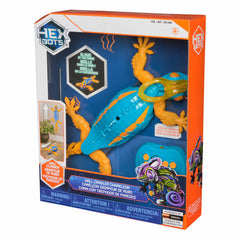 HEX BOTS Wall Crawler Chameleon, Rechargeable Remote Control Robot (4+ Years)