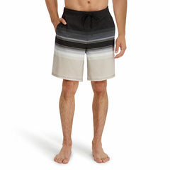 Kirkland Signature Men'S Swim Short in Black Stripe