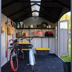 Lifetime 10Ft X 8Ft (3 X 2.4M) Dual Entry Outdoor Storage Shed - Model 60467