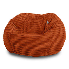 Corduroy Kids Bean Bag Chair with Filling Included - Lightweight Comfortable Beanbag Seat - Machine Washable Childrens Beanbag Furniture for Girls & Boys - 67 x 52cm